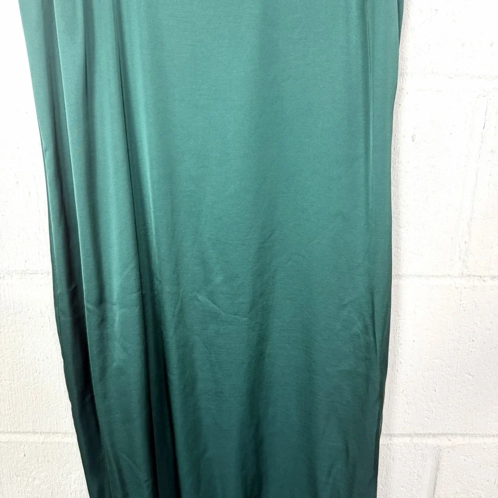 Abercrombie & Fitch Dark Green Maxi Dress